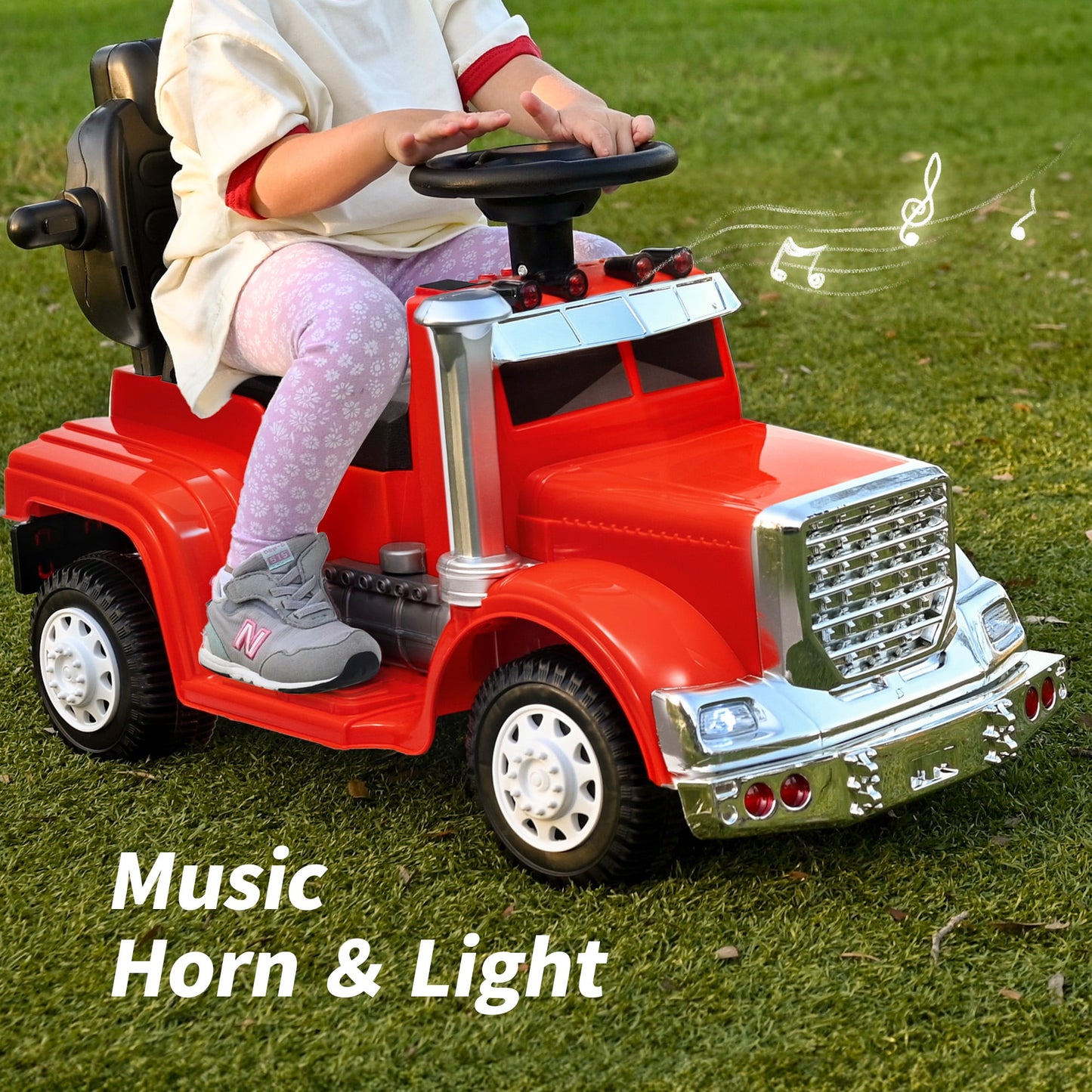 Outfunny Toddler Ride on Toys, 3 in 1 Push Car for Toddlers Aged 1-3 with Handle, Red